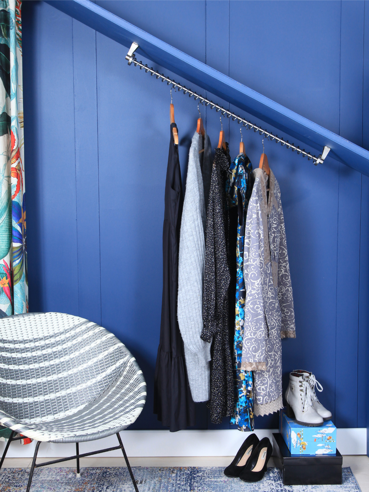 Zebedee® Pewter – Any Angle Clothes Rail