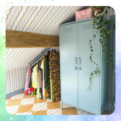 Zebedee® Primary Blue – Any Angle Clothes Rail