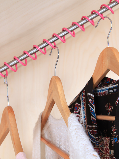 Zebedee® Pink – Any Angle Clothes Rail