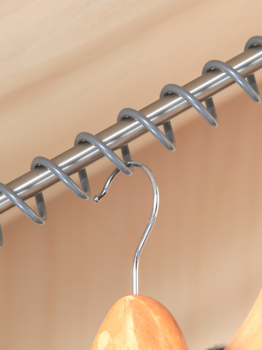 Zebedee® Dove Grey – Any Angle Clothes Rail