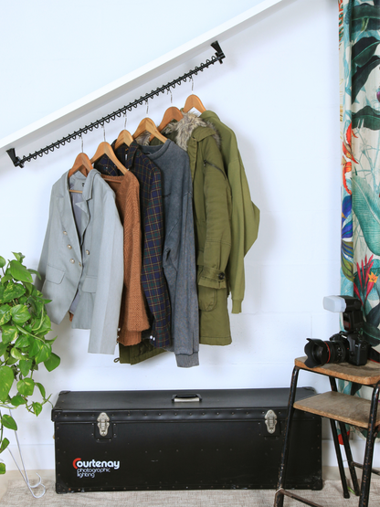 Zebedee® Midnight – Any Angle Clothes Rail