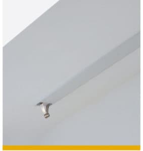 Zebedee® Dove Grey - Any Angle Clothes Rail 9